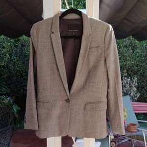 Banana Republic Classic Gray One button Blazer For Women 10P